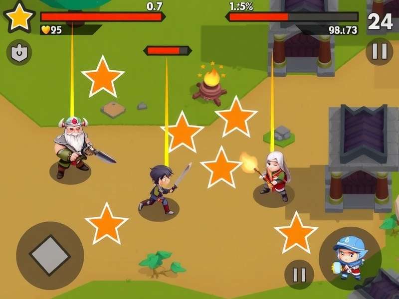 Brave Warrior Fight Game Screenshot